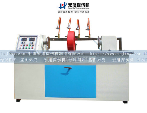 產(chǎn)品名稱(chēng)：半軸磁粉探傷機
產(chǎn)品型號：標準件磁粉探傷機
產(chǎn)品規格：軸類(lèi)磁粉探傷機